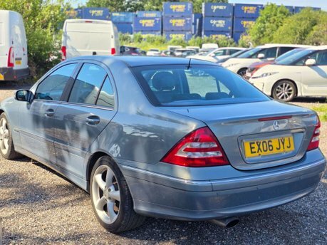 Mercedes-Benz C Class Saloon 1.8 C180 Kompressor Avantgarde Se 2006 Blue #28