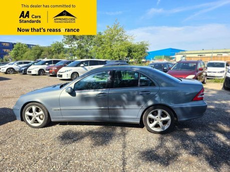 Mercedes-Benz C Class Saloon 1.8 C180 Kompressor Avantgarde Se 2006 Blue #30