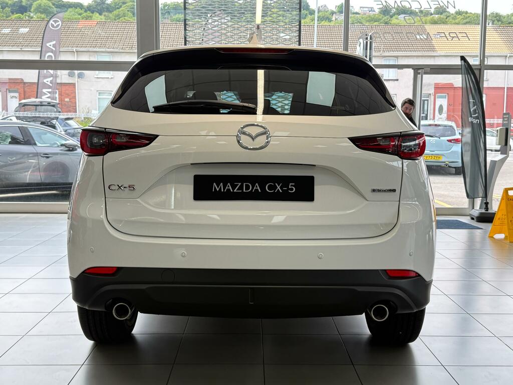Mazda CX-5 2.0 E-skyactiv G Mhev Centre-line White #4