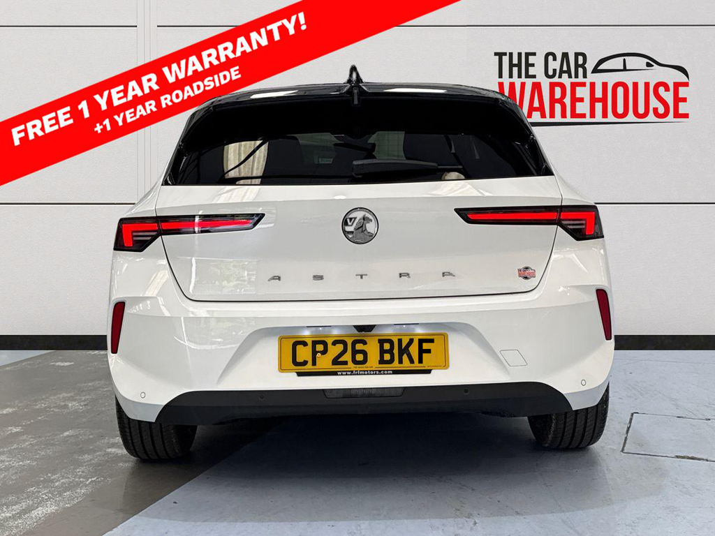 Vauxhall Astra 1.2 Turbo 130 Griffin CP26BKF White #5