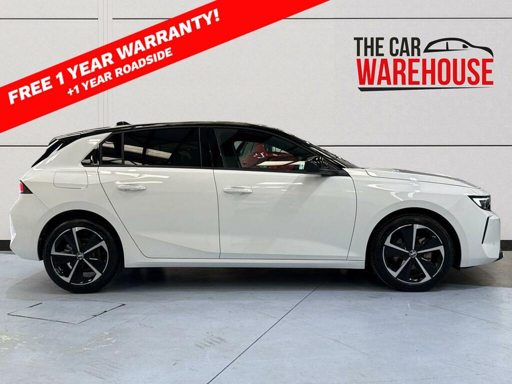 Vauxhall Astra 1.2 Turbo 130 Griffin CP26BKL White #3