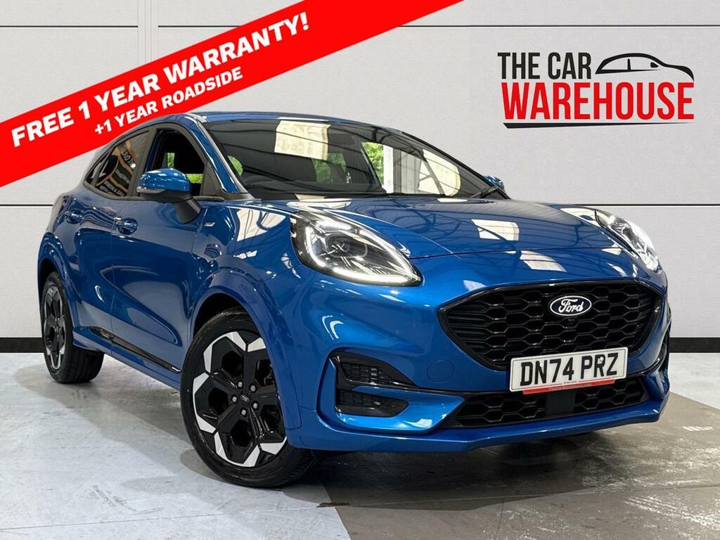 Ford Puma 1.0 Ecoboost Hybrid Mhev St-line X Dct Blue
