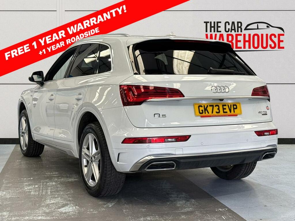 Audi Q5 40 Tdi Quattro S Line S Tronic GK73EVP White #2