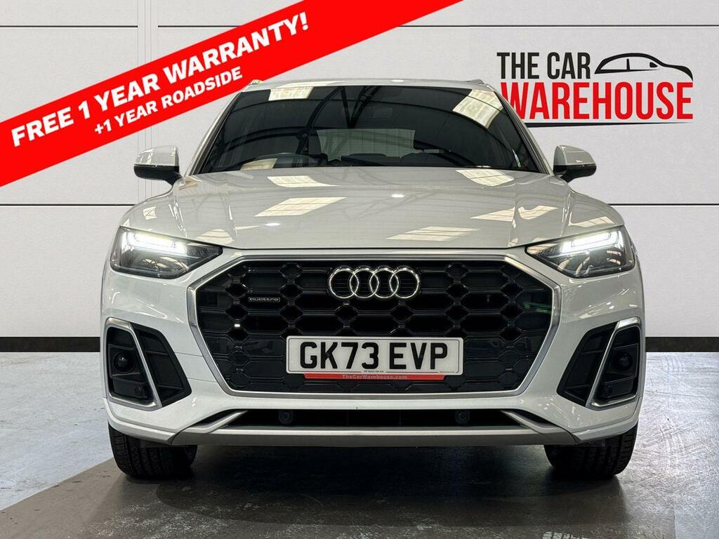 Audi Q5 40 Tdi Quattro S Line S Tronic GK73EVP White #5