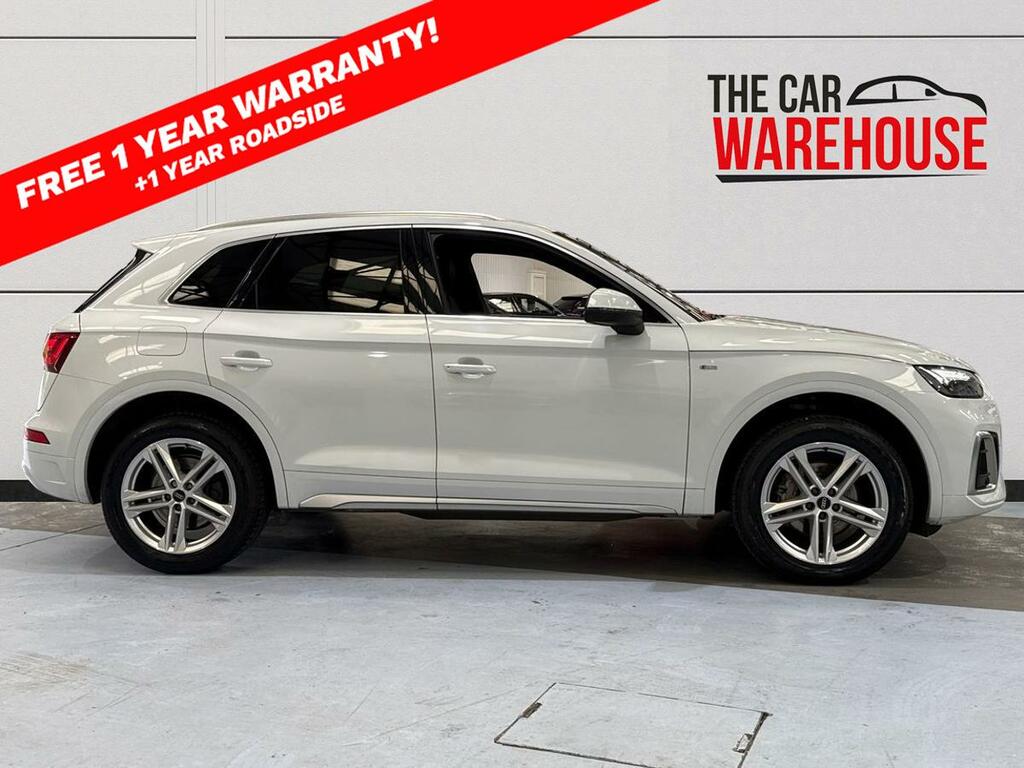 Audi Q5 40 Tdi Quattro S Line S Tronic GK73EVP White #6