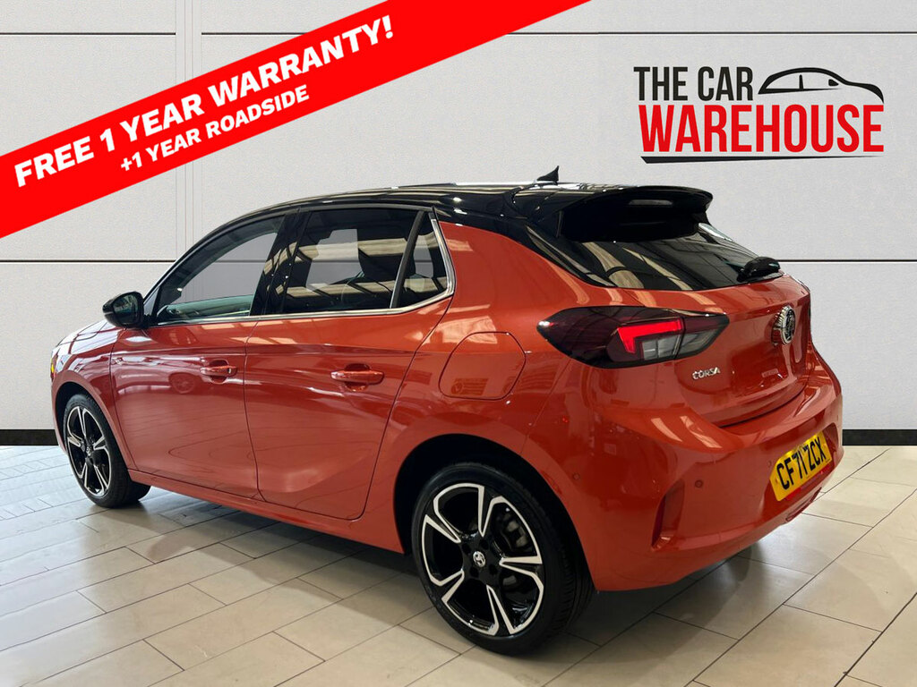 Vauxhall Corsa 1.2 Turbo Elite Edition CF71ZCX Orange #2