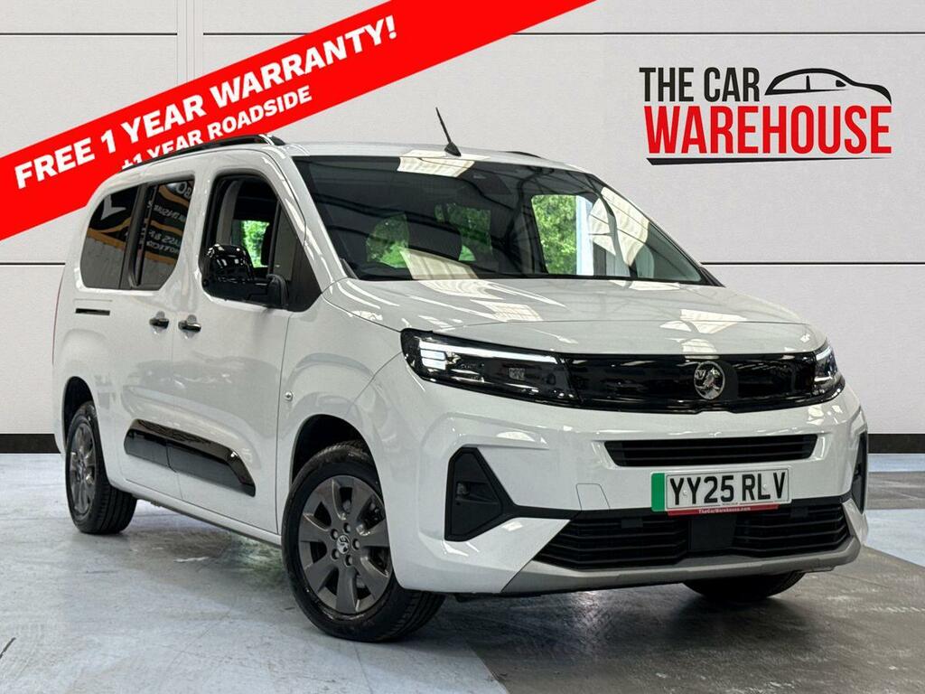 Vauxhall Combo-e Life 100Kw Ultimate XL 52Kwh White