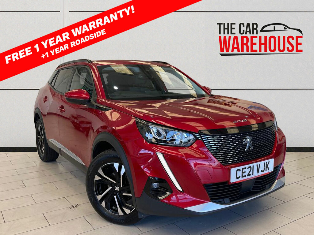 Peugeot 2008 1.2 Puretech 130 Allure Premium Red