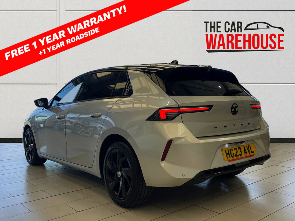 Vauxhall Astra 1.2 Turbo 130 Gs HG23AVL Grey #2