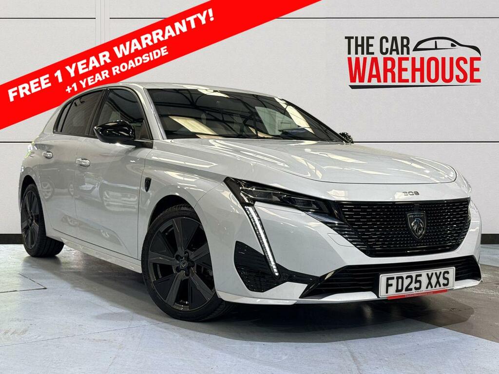 Peugeot 308 1.5 Bluehdi Gt Eat8 White
