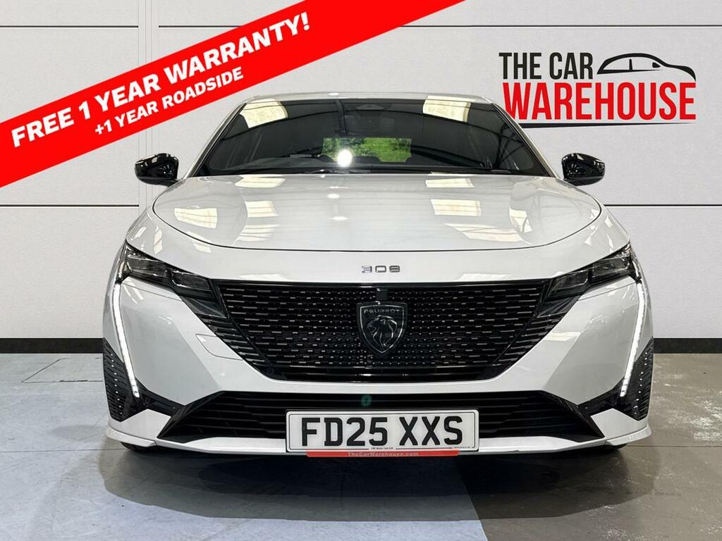 Peugeot 308 1.5 Bluehdi Gt Eat8 FD25XXS White #5