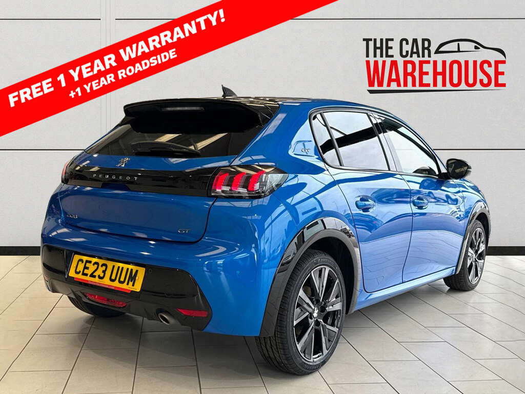 Peugeot 208 1.2 Puretech 100 Gt CE23UUM Blue #2