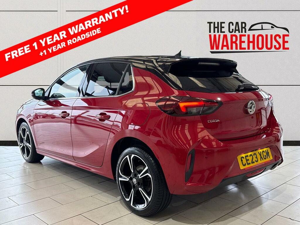 Vauxhall Corsa 1.2 Turbo Ultimate CE23XGM Red #2
