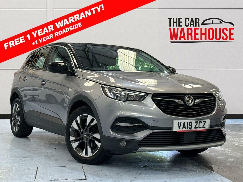 Vauxhall Grandland X 1.2 Turbo Sport Nav Grey
