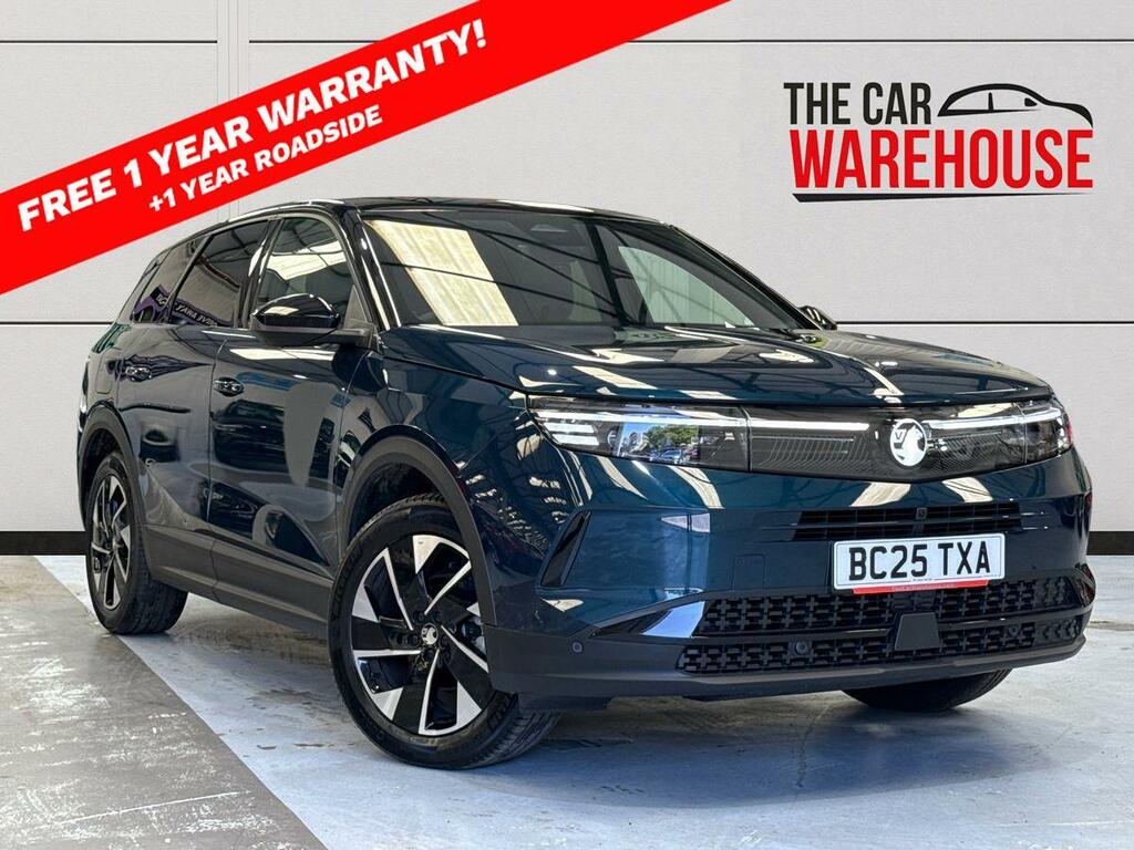 Vauxhall Grandland 1.2 Hybrid 145 Ultimate E-dct6 Fixed Roof Blue