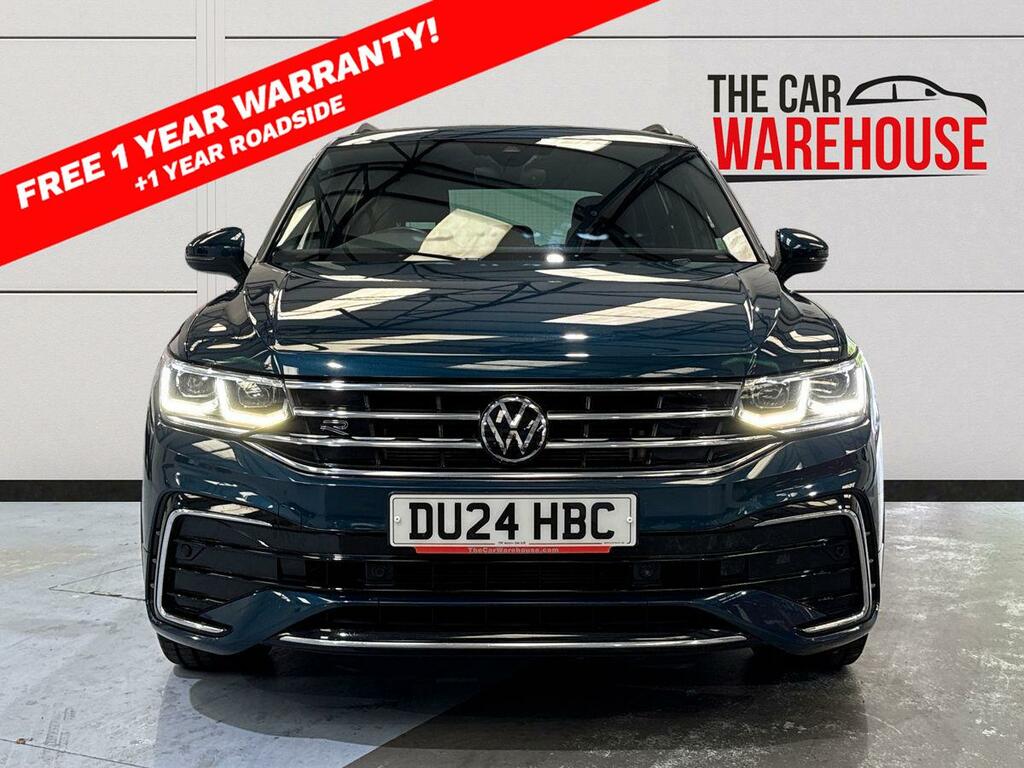 Volkswagen Tiguan 2.0 Tdi R-line Edition Suv Dsg Euro 6 DU24HBC Blue #5