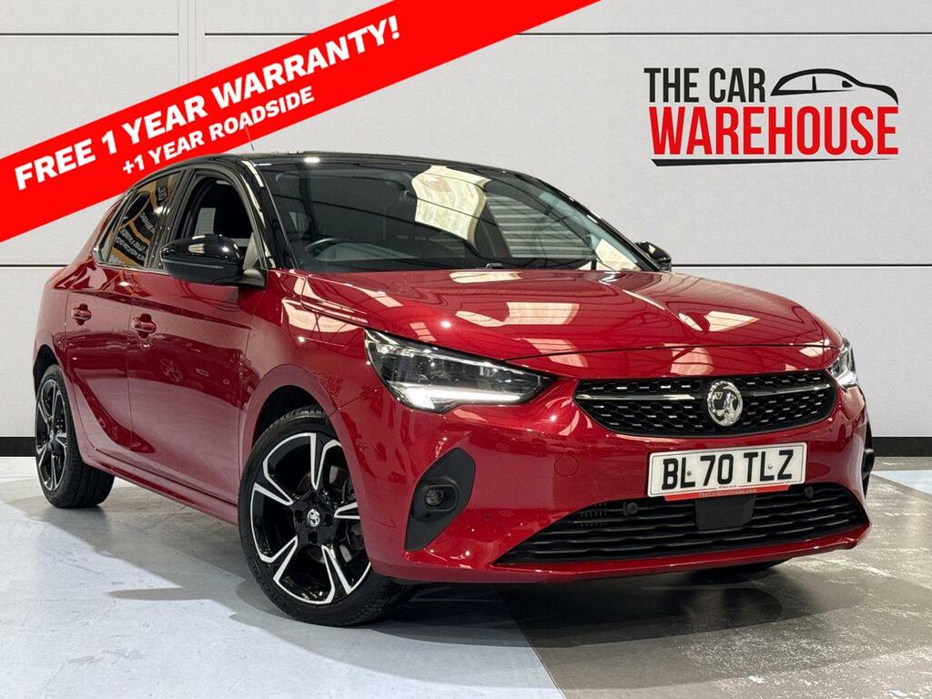 Vauxhall Corsa 1.2 Turbo Ultimate Nav BL70TLZ Red