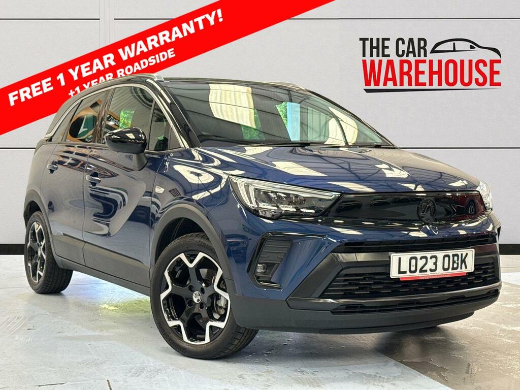 Vauxhall Crossland 1.2 Turbo Ultimate Suv Euro 6 Ss Blue