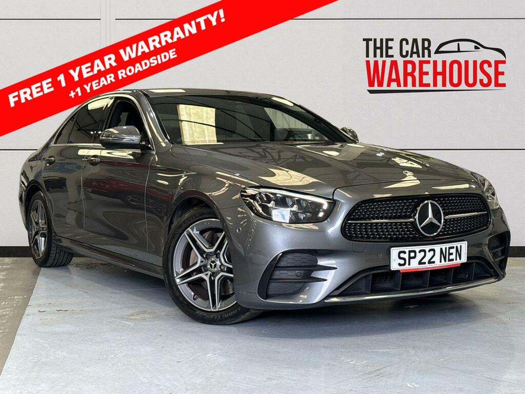 Mercedes-Benz E Class E220d 200 Amg Line 9G-tronic SP22NEN Grey
