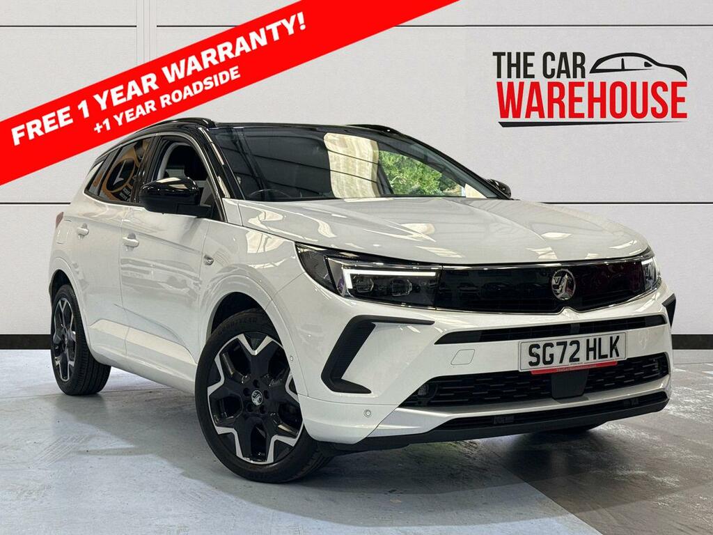 Vauxhall Grandland 1.2 Turbo Elite Suv Euro 6 Ss White