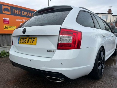 Skoda Octavia Vrs White #7