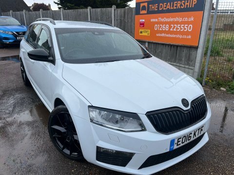 Skoda Octavia 2.0 Octavia Vrs White #4