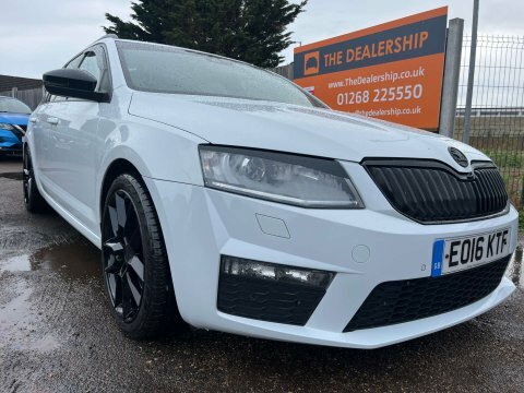 Skoda Octavia 2.0 Octavia Vrs White #3