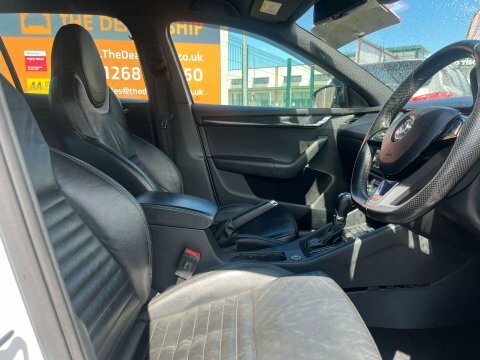 Skoda Octavia Vrs White #18