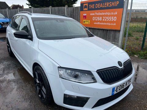 Skoda Octavia 2.0 Octavia Vrs White #2