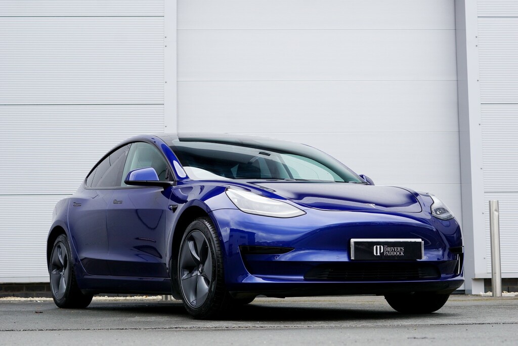 Tesla Model 3 Saloon MM69TFU Blue #5