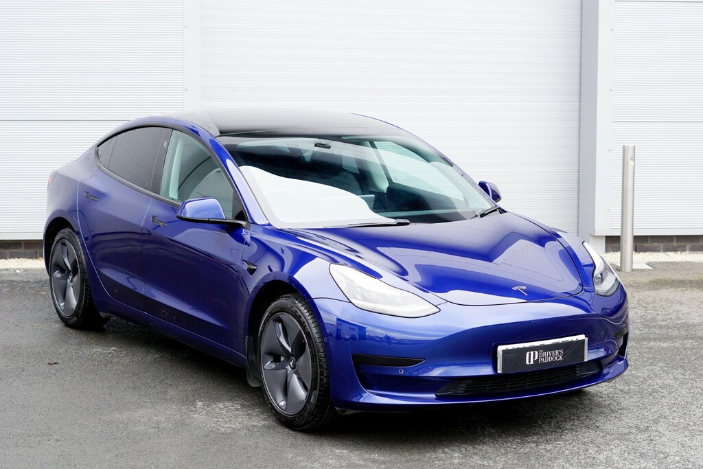 Tesla Model 3 Saloon MM69TFU Blue #3