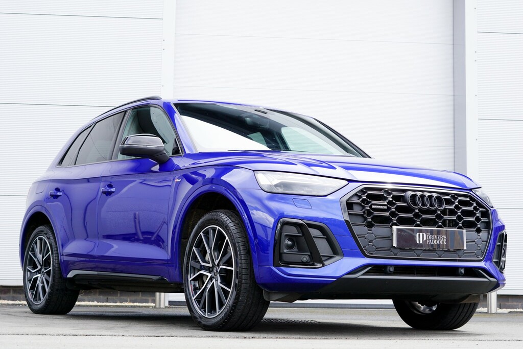 Audi Q5 2.0 Tfsie 50 Black Edition Blue #4