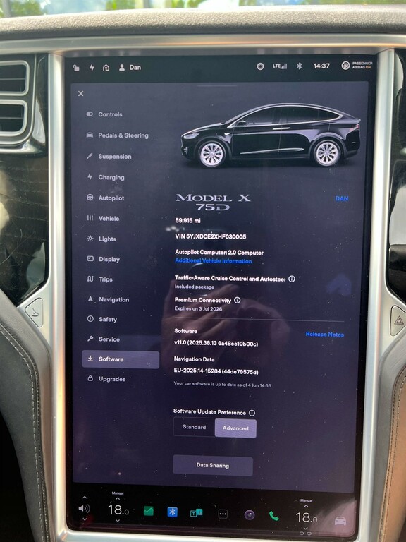 Tesla Model X Suv 100D Dual Motor 4Wde 201717 Black #31