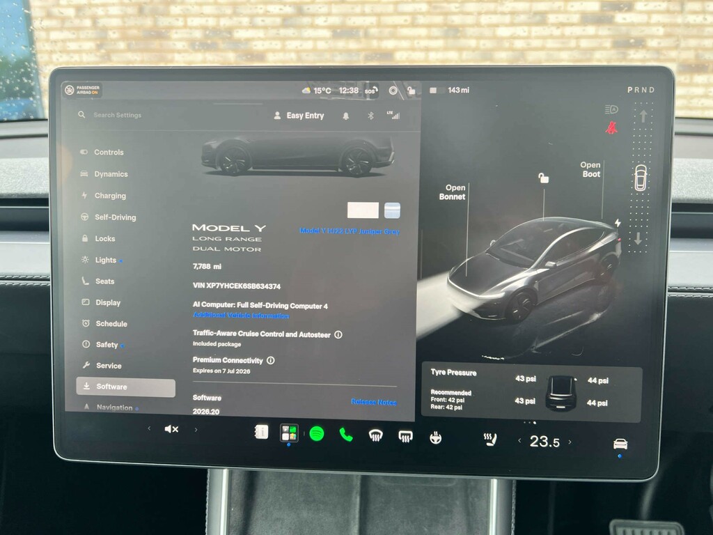 Tesla Model Y Suv Long Range Rwd 202574 Blue #28