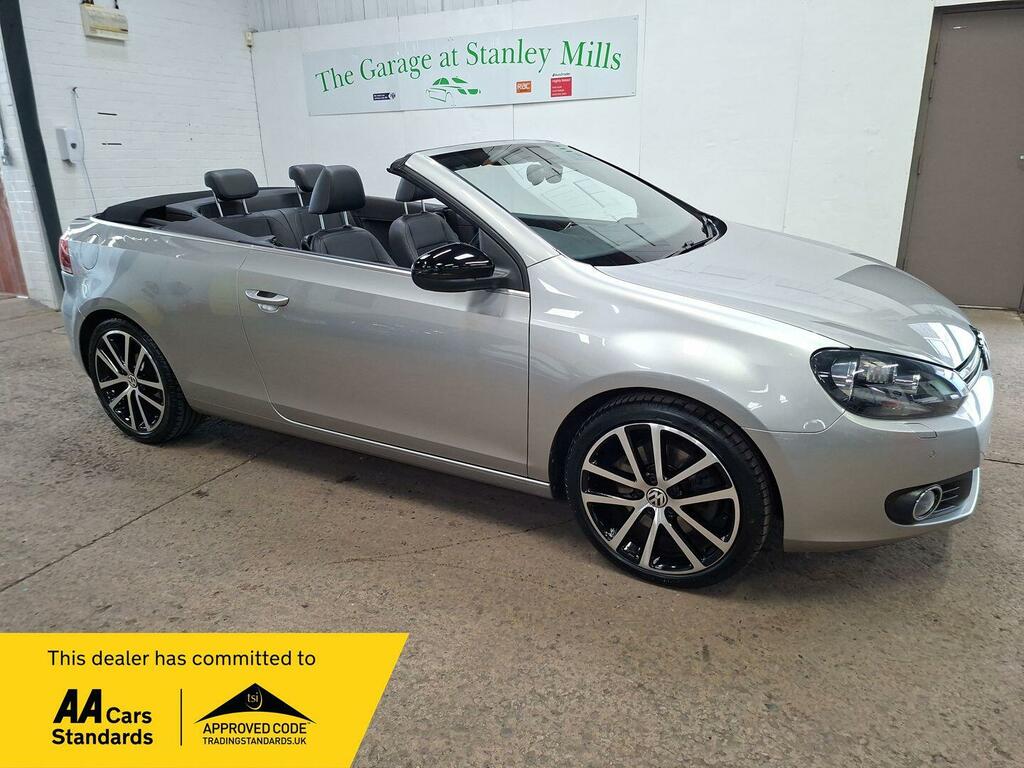 Volkswagen Golf 2.0 Tdi Bluemotion Tech Gt Cabriolet Dsg Euro 5 S Silver