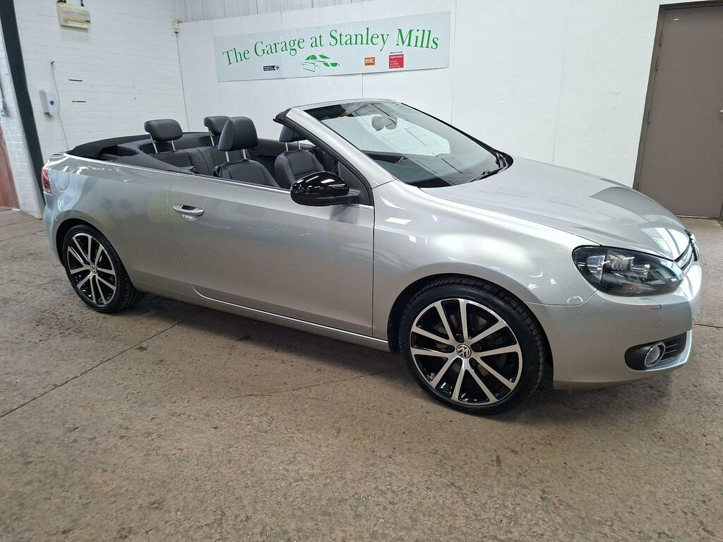 Volkswagen Golf 2.0 Tdi Bluemotion Tech Gt Cabriolet Dsg Euro 5 S Silver #2