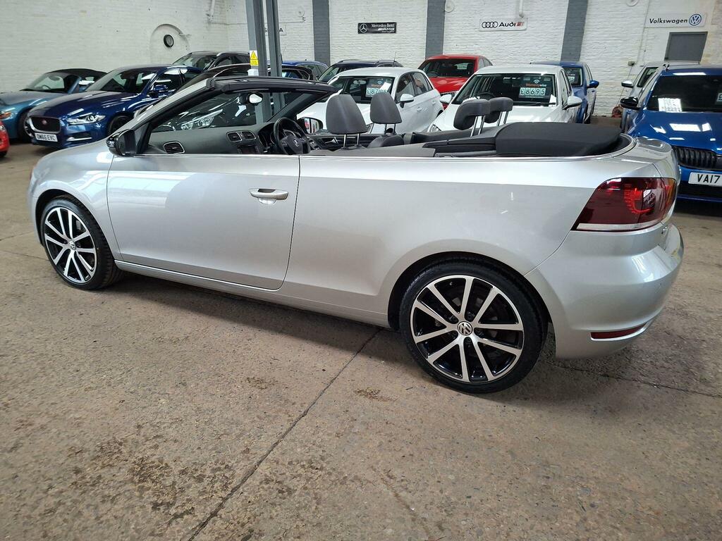 Volkswagen Golf 2.0 Tdi Bluemotion Tech Gt Cabriolet Dsg Euro 5 S Silver #6