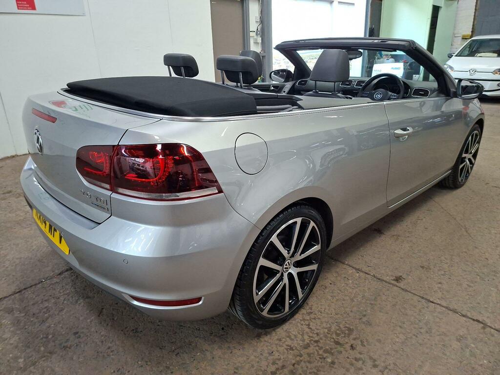 Volkswagen Golf 2.0 Tdi Bluemotion Tech Gt Cabriolet Dsg Euro 5 S Silver #4