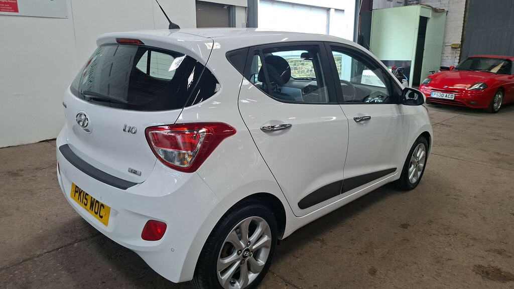 Hyundai I10 1.2 Premium Se Euro 5 White #5