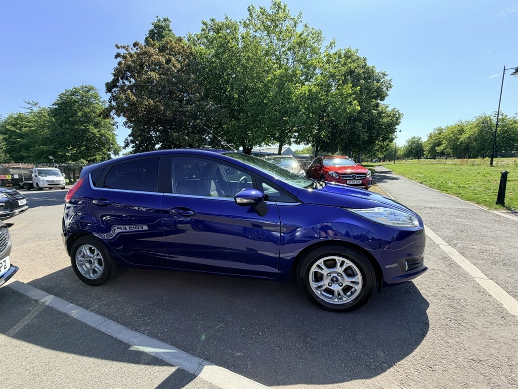 Ford Fiesta Titanium Econetic Tdci Blue #6