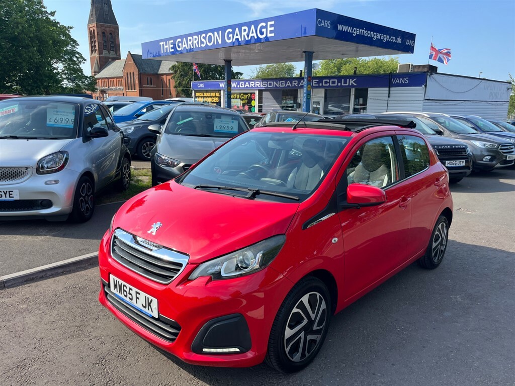 Peugeot 108 Active Top Red