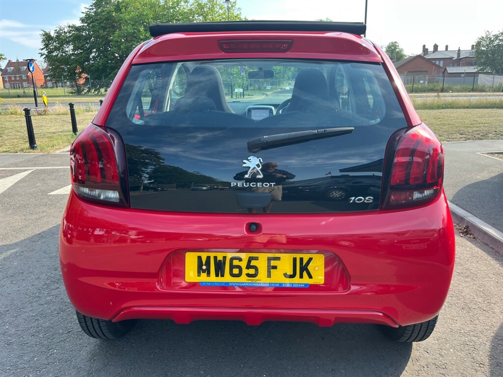 Peugeot 108 Active Top LD10WEY Red #3