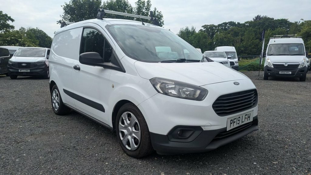 Ford Transit Courier Trend Tdci 100 Ps Free 3 Year Warranty Cover With White