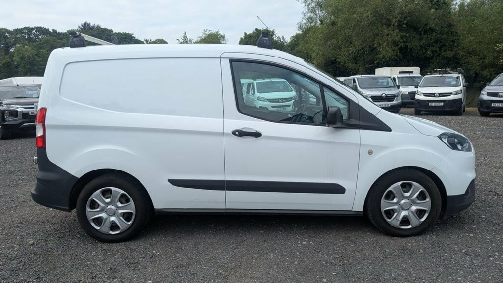 Ford Transit Courier Trend Tdci 100 Ps Free 3 Year Warranty Cover With PF19LFH White #2