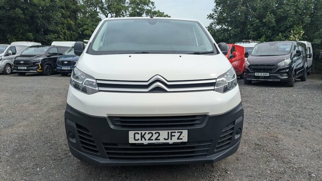 Citroen Dispatch Enterprise Pro M 145 Blue Hdi Ps 2.0 Ltr 1400 Kg F CK22JFZ White #2