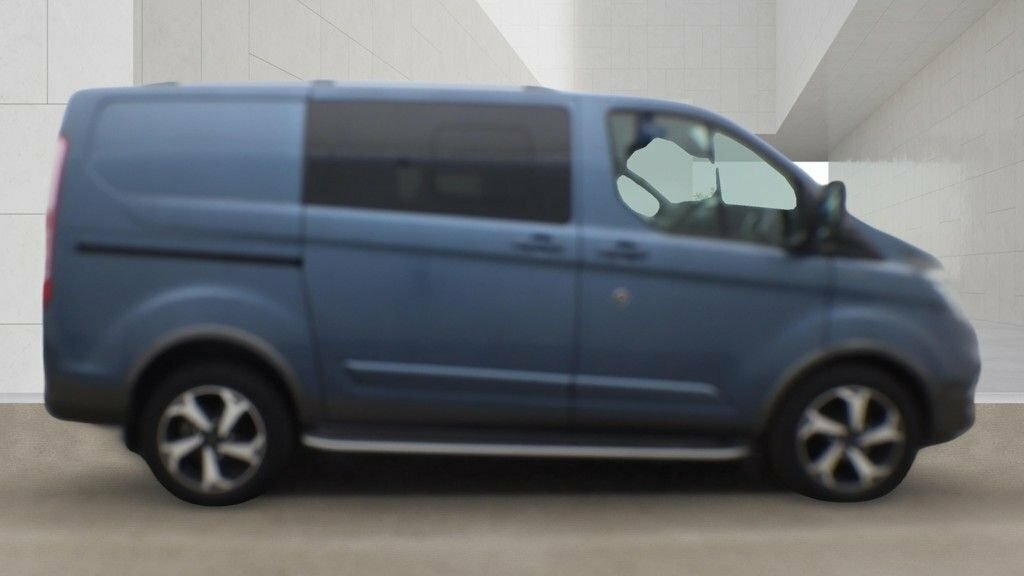 Ford Transit Custom Crew Van Double Cab Active Tdci 170 Ps L SV21XPL Blue #5