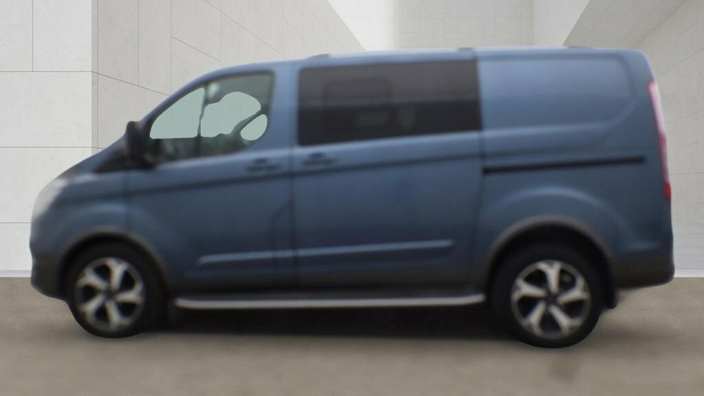 Ford Transit Custom Crew Van Double Cab Active Tdci 170 Ps L SV21XPL Blue #6