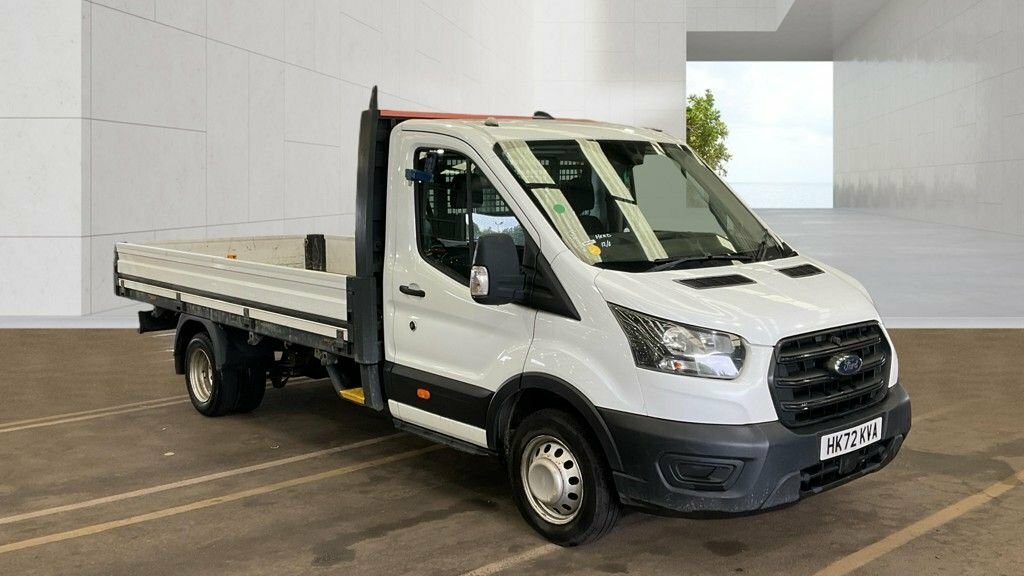 Ford Transit Custom Dropside L4 Long Wheel Base Tdci 130 Ps Twin Rear HK72KVA