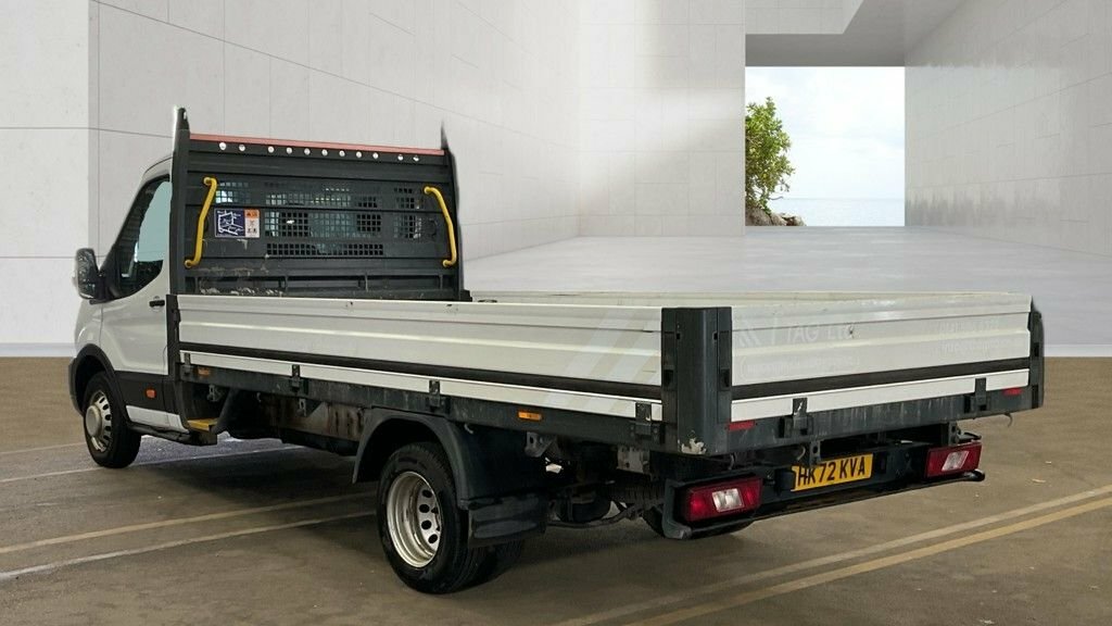 Ford Transit Custom Dropside L4 Long Wheel Base Tdci 130 Ps Twin Rear HK72KVA #3