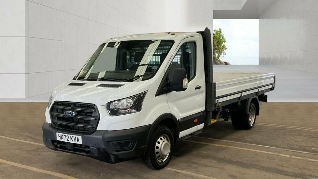 Ford Transit Custom Dropside L4 Long Wheel Base Tdci 130 Ps Twin Rear HK72KVA #2
